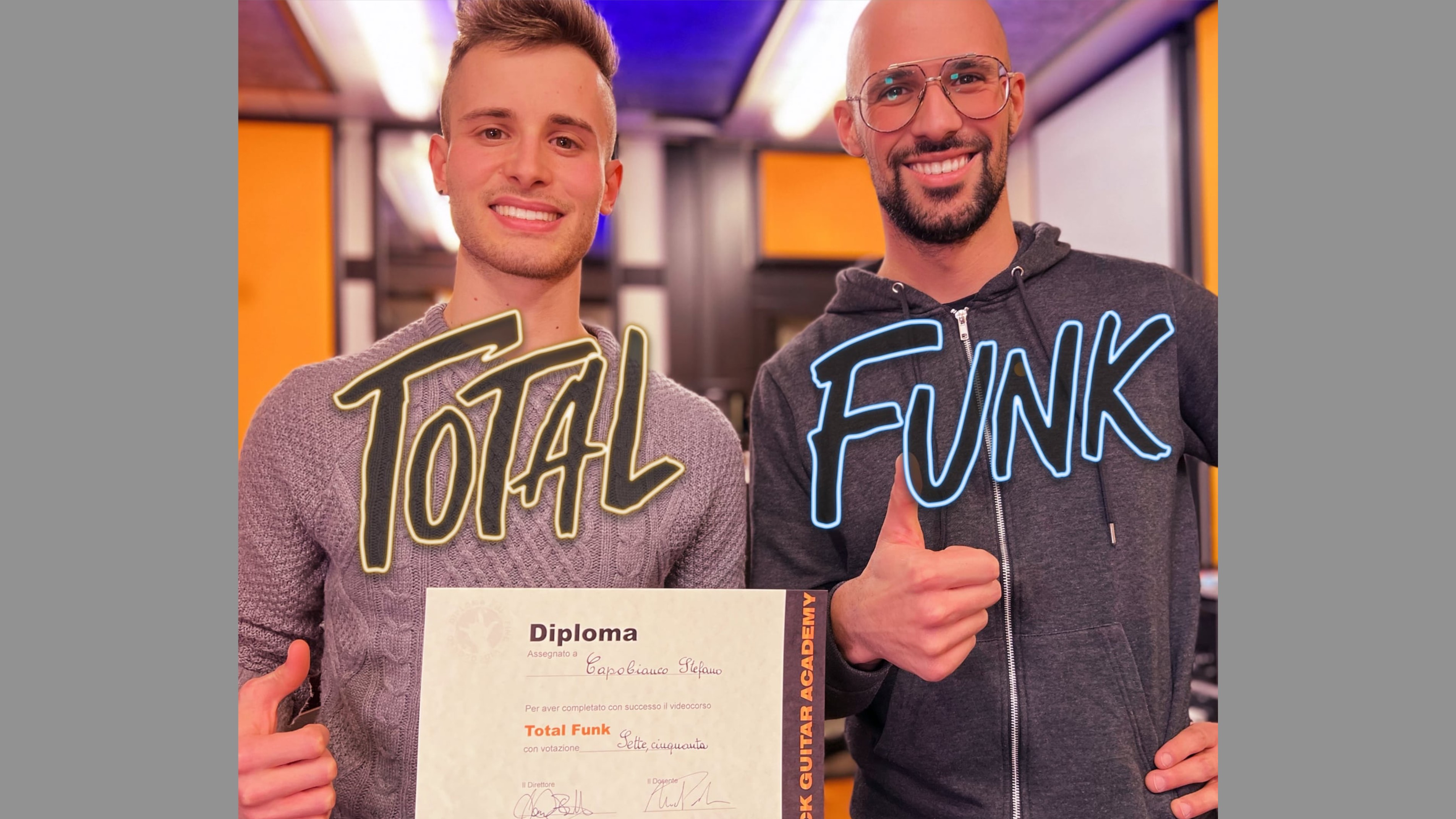 Stefano Capobianco _ Diplomato Total Funk